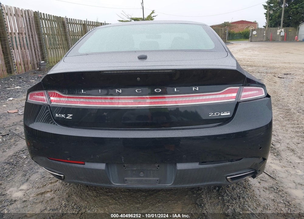 2015 LINCOLN MKZ VIN: 3LN6L2J91FR616563