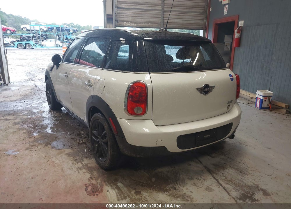 2012 MINI COOPER COUNTRYMAN VIN: WMWZB3C59CWM30151