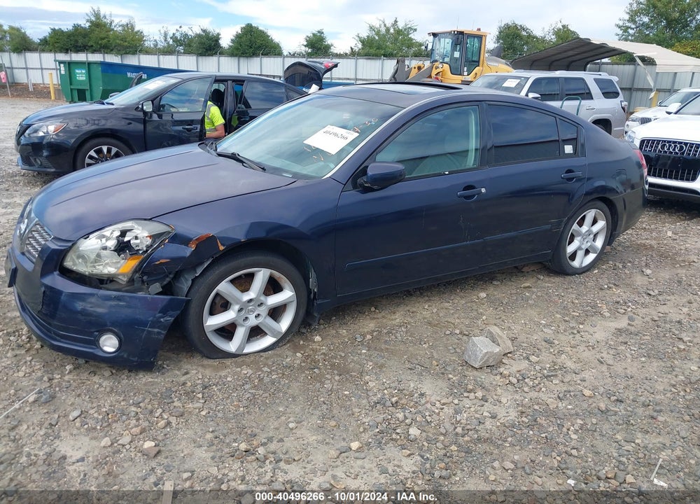 2004 NISSAN MAXIMA 3.5 SE VIN: 1N4BA41E14C931415