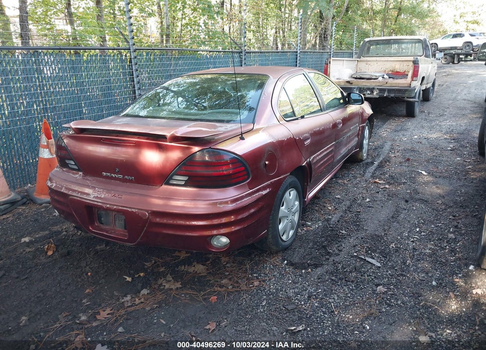 2000 PONTIAC GRAND AM SE VIN: 1G2NE52T6YM714560