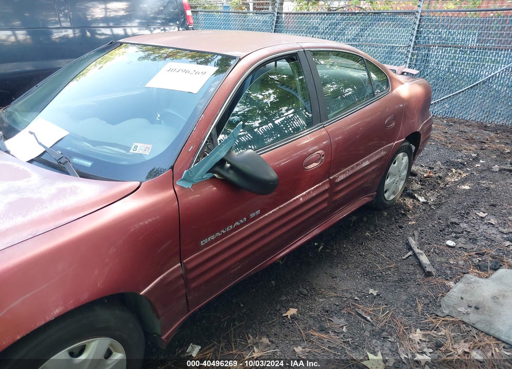 2000 PONTIAC GRAND AM SE VIN: 1G2NE52T6YM714560