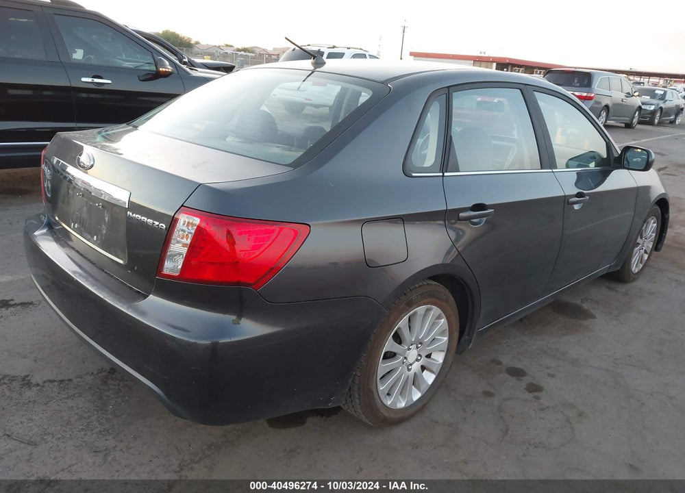 2009 SUBARU IMPREZA 2.5I VIN: JF1GE60669H506668