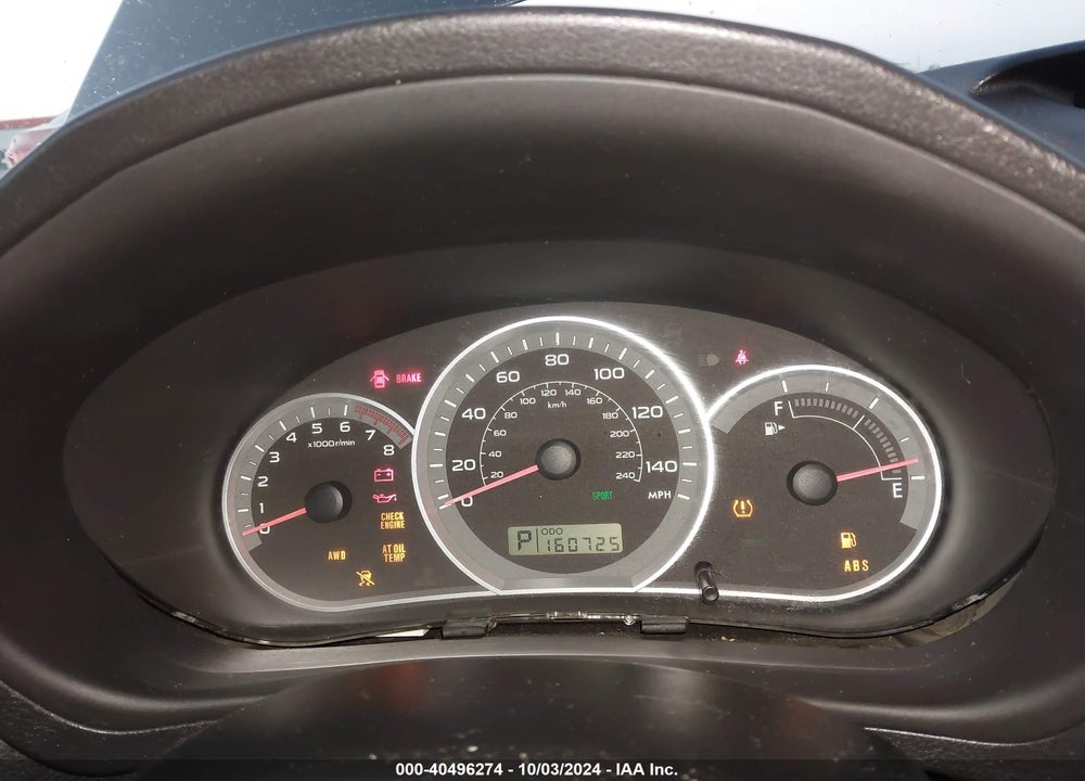 2009 SUBARU IMPREZA 2.5I VIN: JF1GE60669H506668