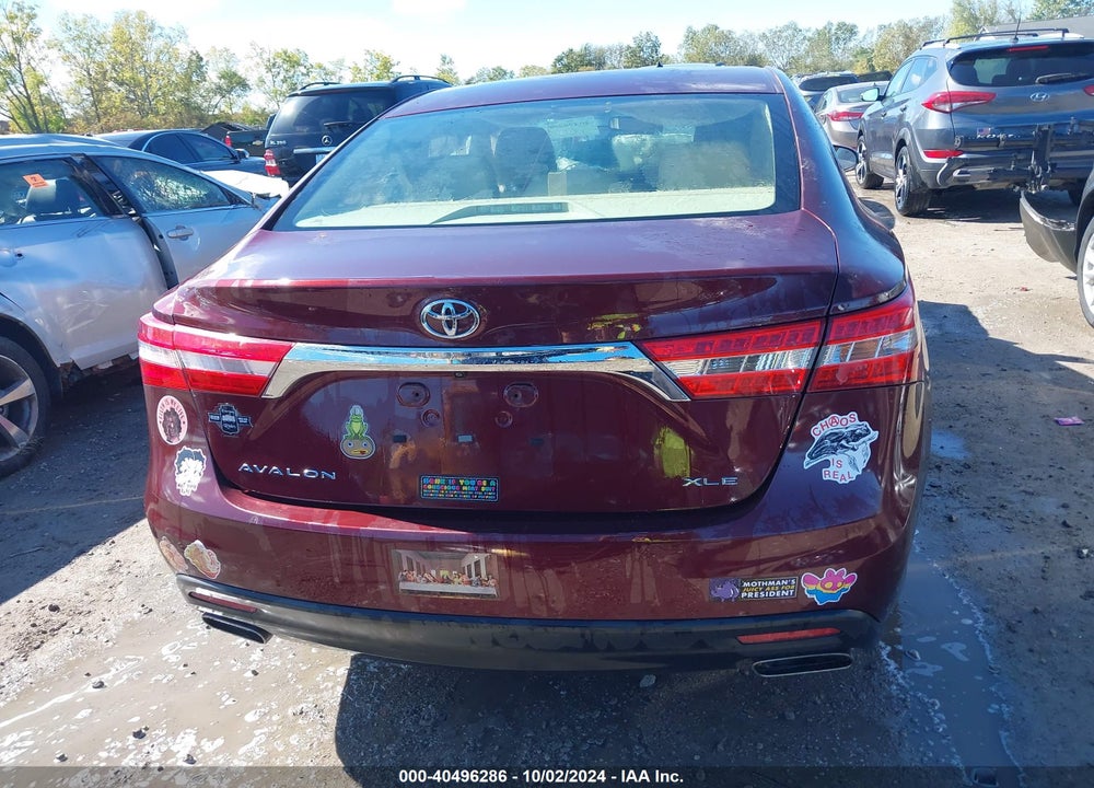 2013 TOYOTA AVALON XLE PREMIUM VIN: 4T1BK1EB4DU018997