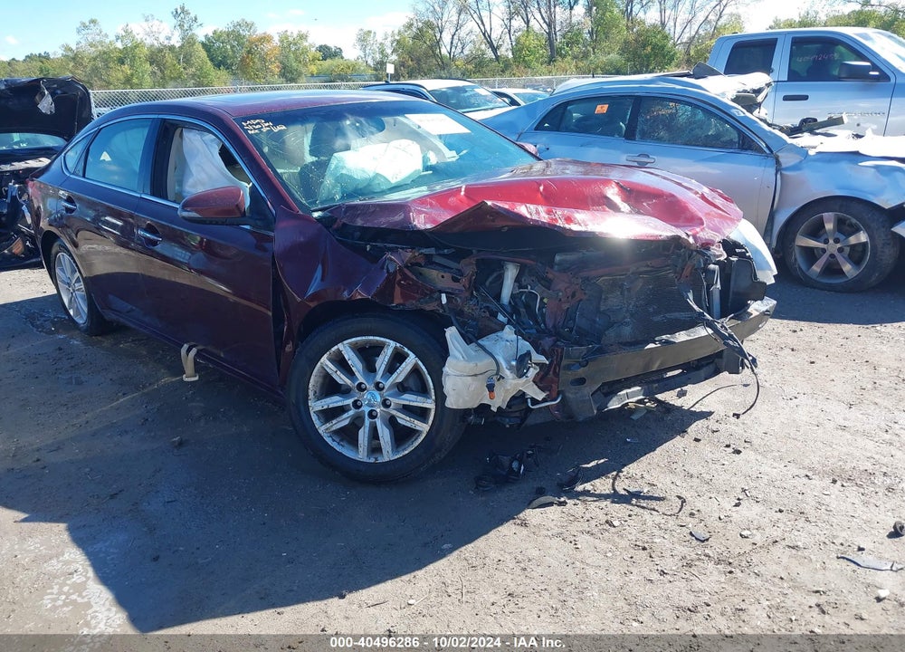 2013 TOYOTA AVALON XLE PREMIUM VIN: 4T1BK1EB4DU018997