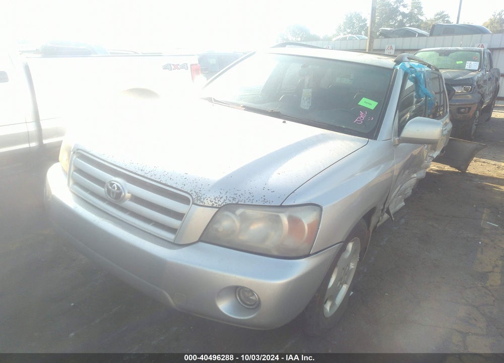 2006 TOYOTA HIGHLANDER LIMITED V6 VIN: JTEDP21A060114696