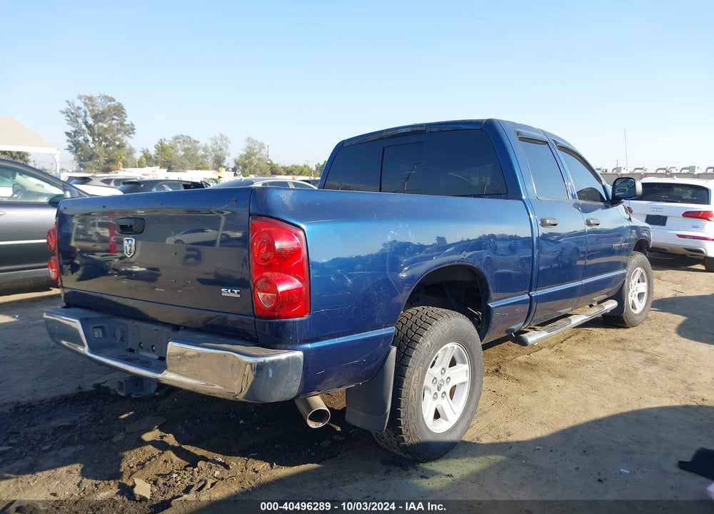 2007 DODGE RAM 1500 SLT VIN: 1D7HA18267J607199