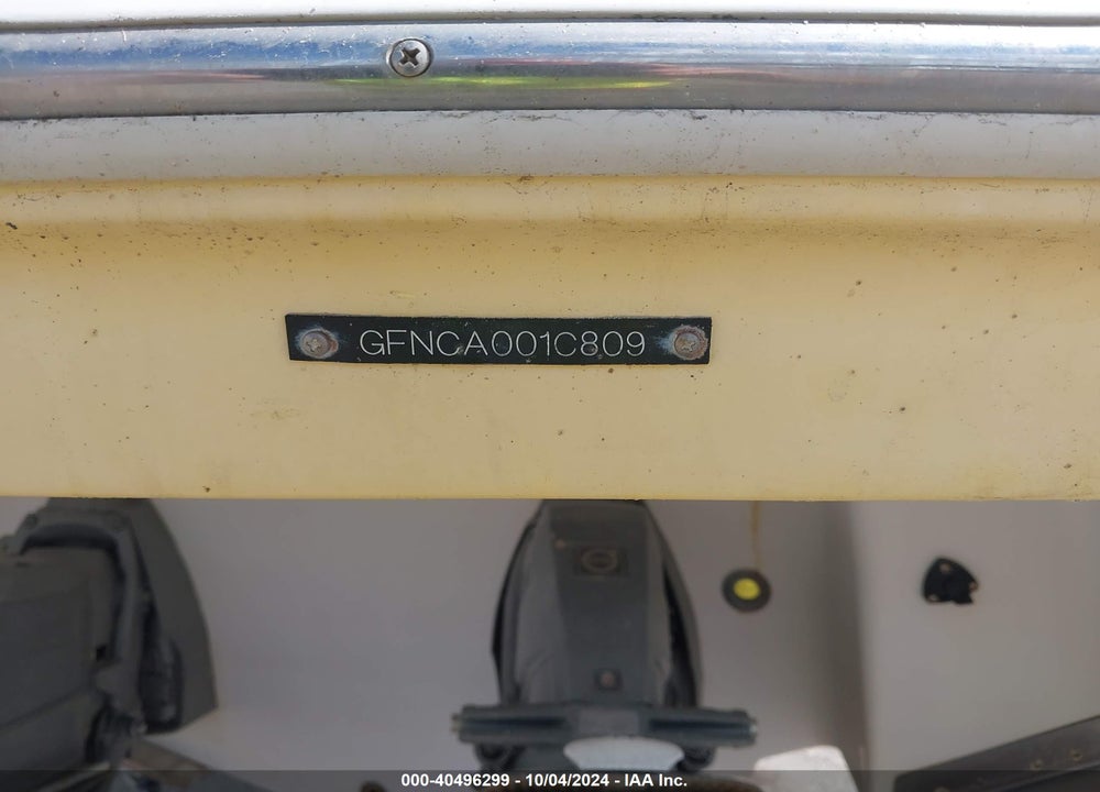 2009 FOUR WINNS BOAT VIN: GFNCA001C809