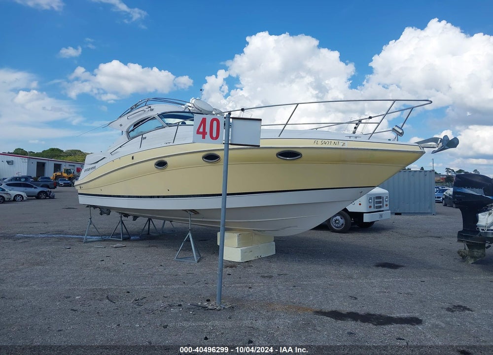 2009 FOUR WINNS BOAT VIN: GFNCA001C809