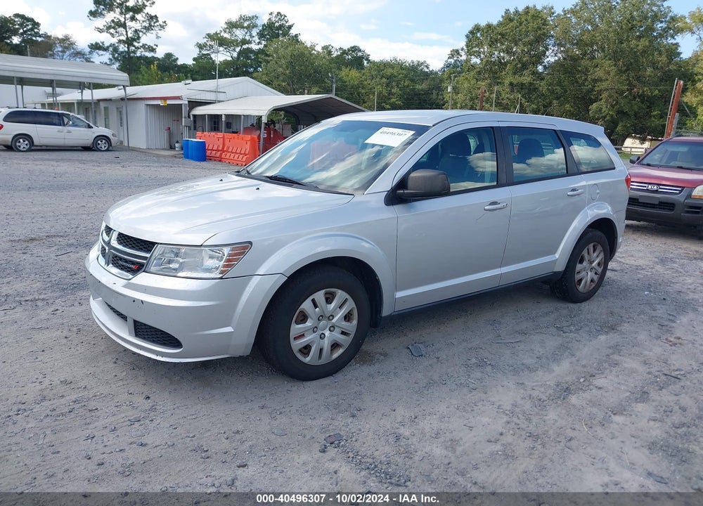 2014 DODGE JOURNEY AMERICAN VALUE PKG VIN: 3C4PDCAB8ET112060