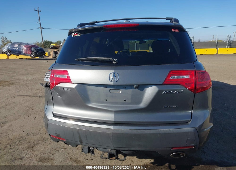 2008 ACURA MDX TECHNOLOGY PACKAGE VIN: 2HNYD28448H502151