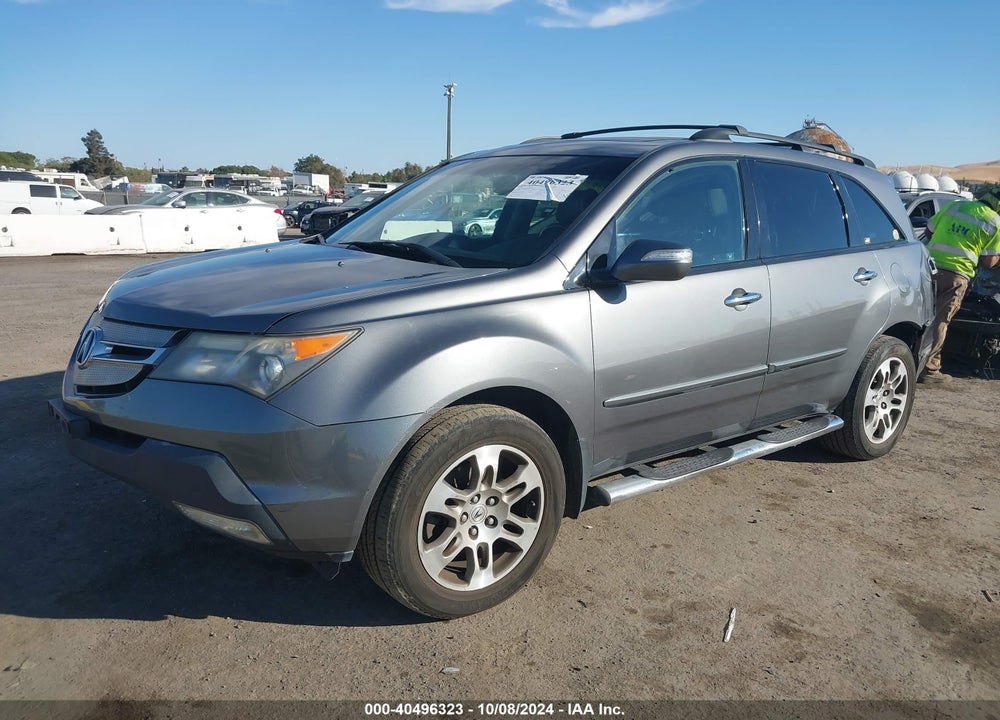 2008 ACURA MDX TECHNOLOGY PACKAGE VIN: 2HNYD28448H502151