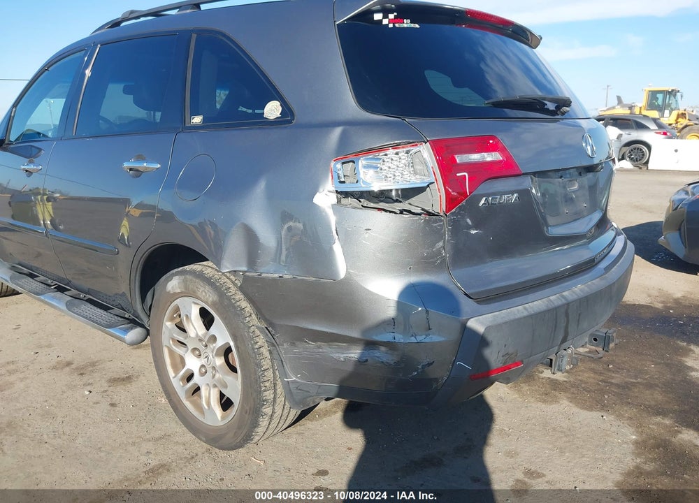 2008 ACURA MDX TECHNOLOGY PACKAGE VIN: 2HNYD28448H502151