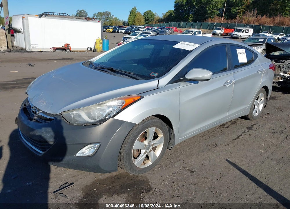 2013 HYUNDAI ELANTRA GLS VIN: 5NPDH4AE3DH405421