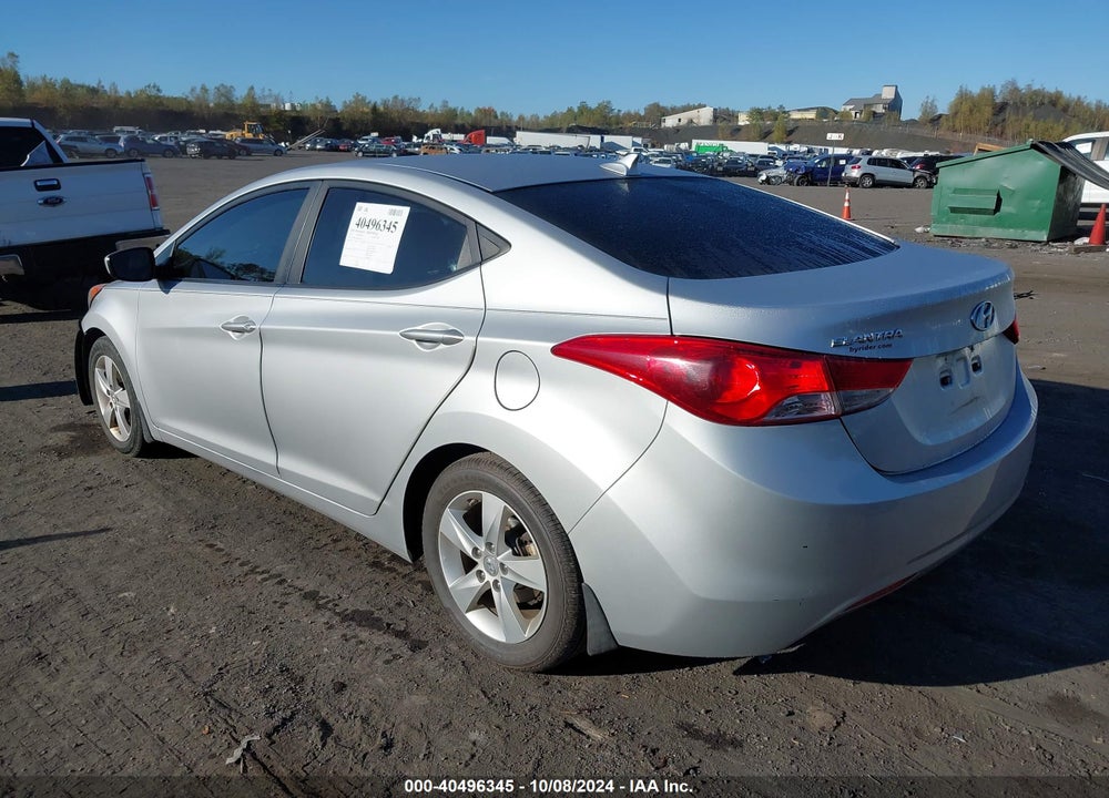 2013 HYUNDAI ELANTRA GLS VIN: 5NPDH4AE3DH405421