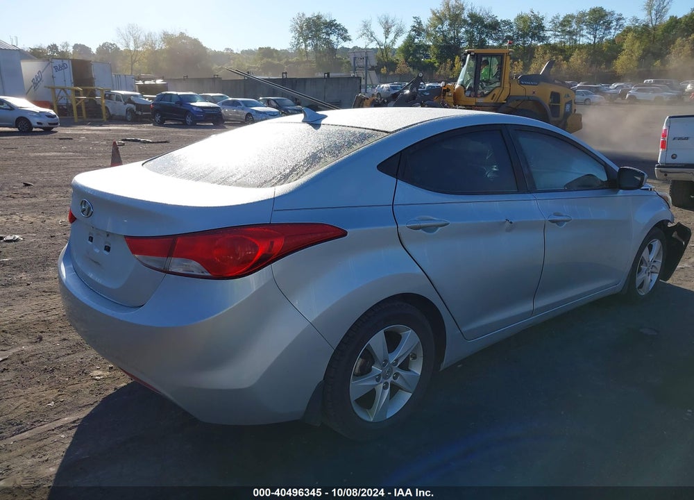 2013 HYUNDAI ELANTRA GLS VIN: 5NPDH4AE3DH405421