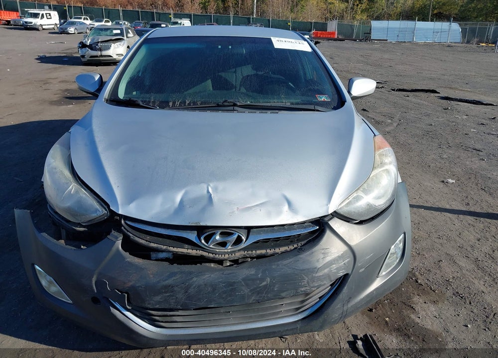 2013 HYUNDAI ELANTRA GLS VIN: 5NPDH4AE3DH405421