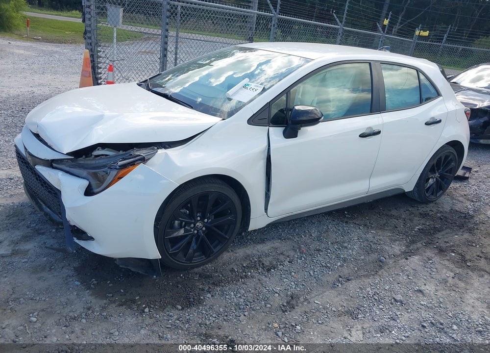 2022 TOYOTA COROLLA SE NIGHTSHADE EDITION VIN: JTND4MBE1N3159634