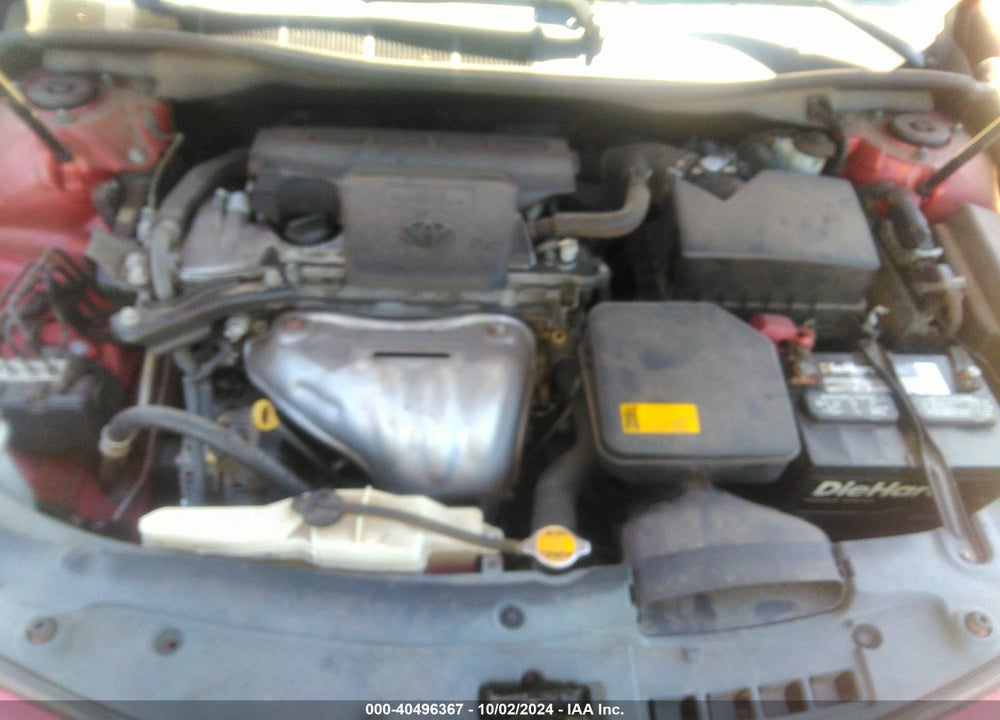 2012 TOYOTA CAMRY SE VIN: 4T1BF1FK1CU615929