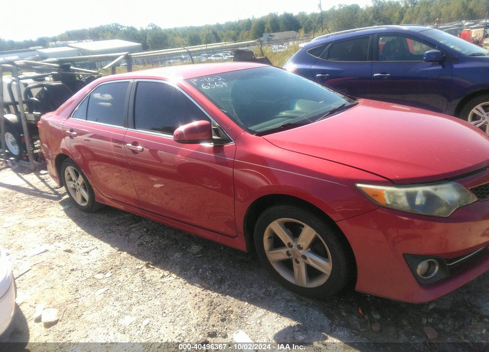 2012 TOYOTA CAMRY SE VIN: 4T1BF1FK1CU615929