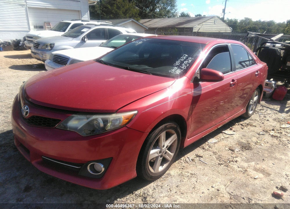 2012 TOYOTA CAMRY SE VIN: 4T1BF1FK1CU615929