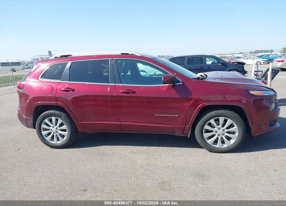 2018 JEEP CHEROKEE OVERLAND 4X4 VIN: 1C4PJMJX5JD594707