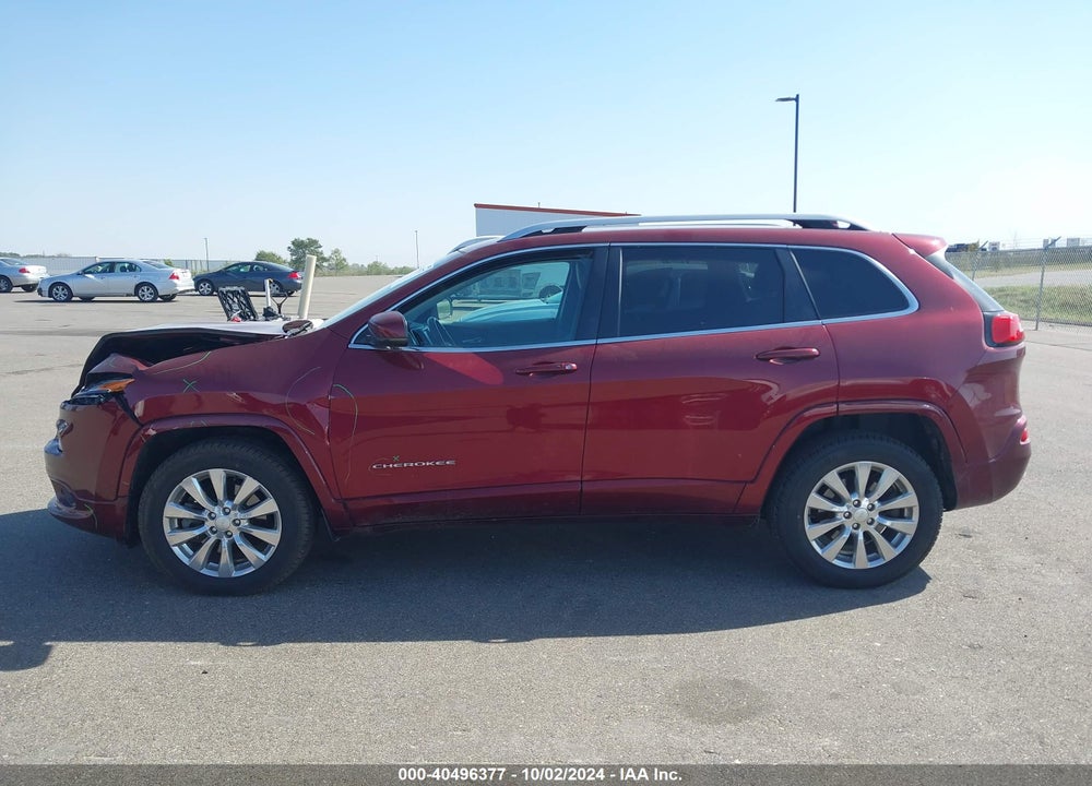 2018 JEEP CHEROKEE OVERLAND 4X4 VIN: 1C4PJMJX5JD594707