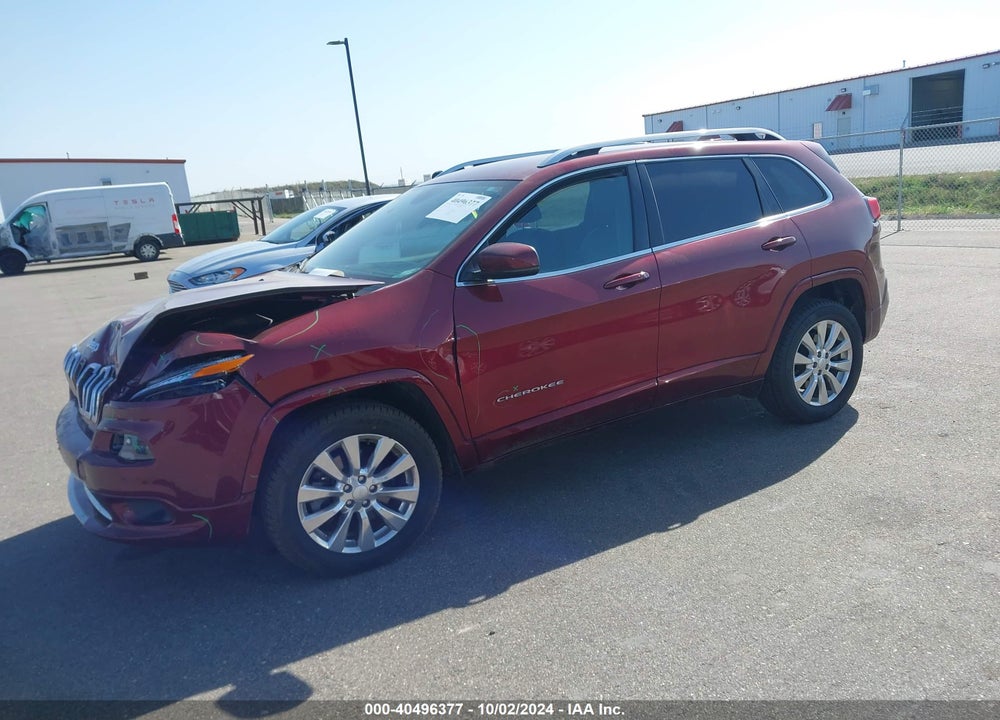 2018 JEEP CHEROKEE OVERLAND 4X4 VIN: 1C4PJMJX5JD594707