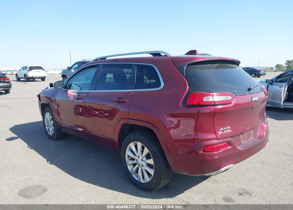 2018 JEEP CHEROKEE OVERLAND 4X4 VIN: 1C4PJMJX5JD594707