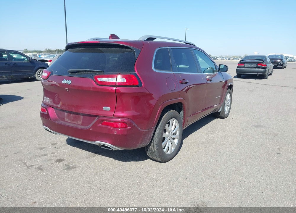 2018 JEEP CHEROKEE OVERLAND 4X4 VIN: 1C4PJMJX5JD594707