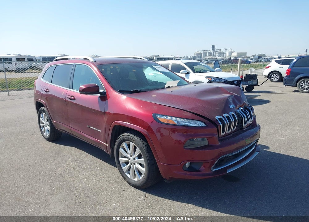 2018 JEEP CHEROKEE OVERLAND 4X4 VIN: 1C4PJMJX5JD594707