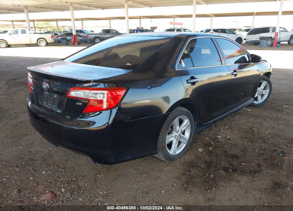 2012 TOYOTA CAMRY SE VIN: 4T1BF1FK3CU139246