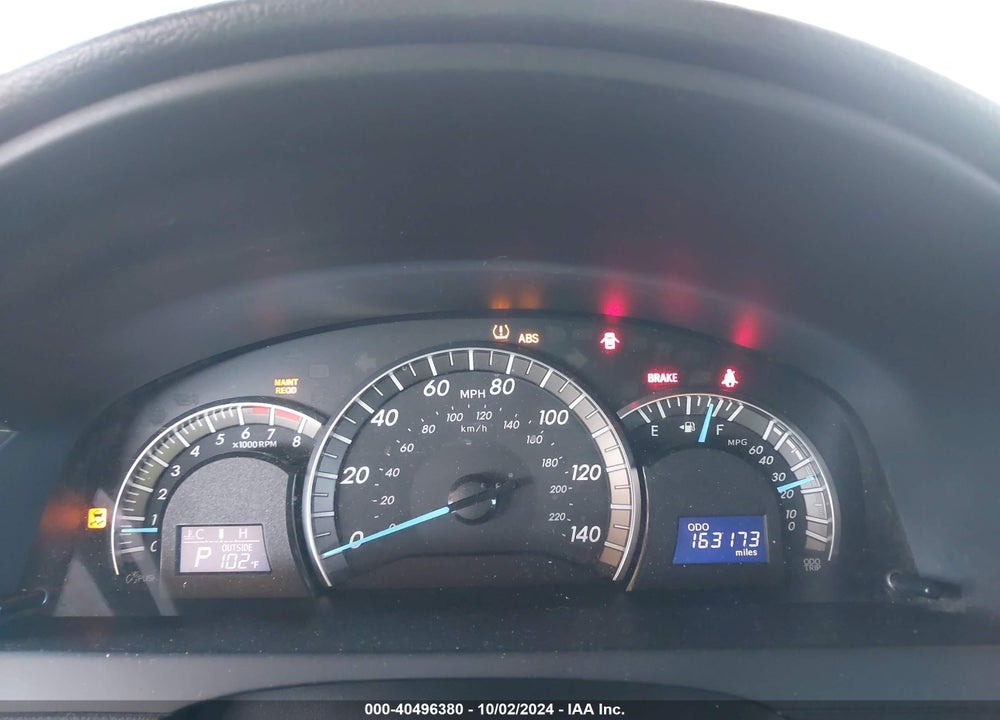 2012 TOYOTA CAMRY SE VIN: 4T1BF1FK3CU139246