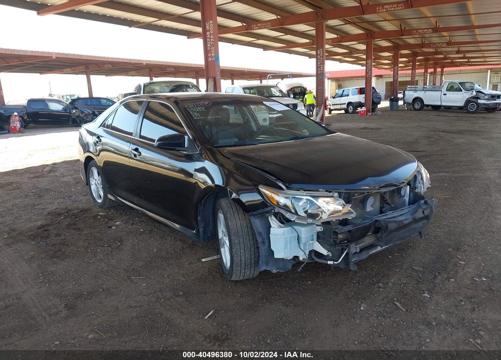 2012 TOYOTA CAMRY SE VIN: 4T1BF1FK3CU139246