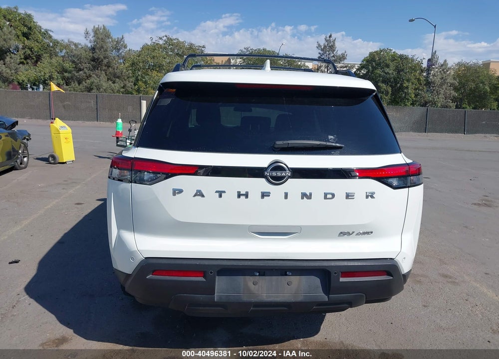 2022 NISSAN PATHFINDER SV 4WD VIN: 5N1DR3BC6NC246374