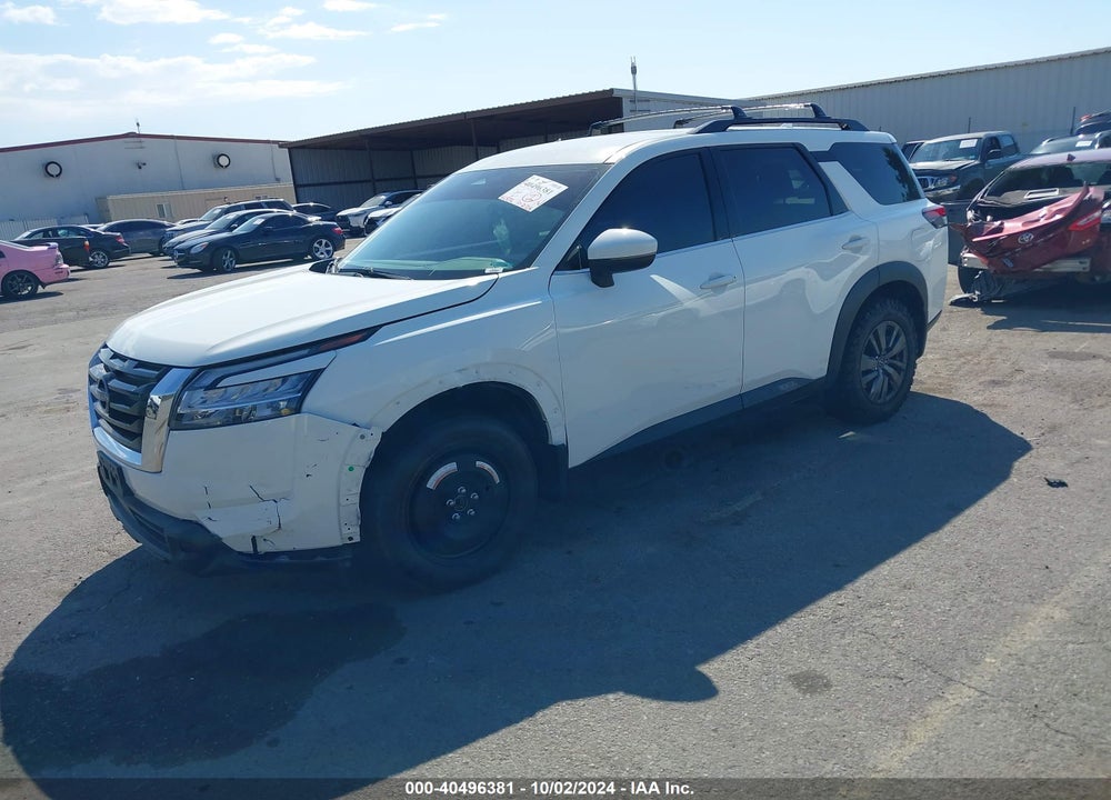 2022 NISSAN PATHFINDER SV 4WD VIN: 5N1DR3BC6NC246374