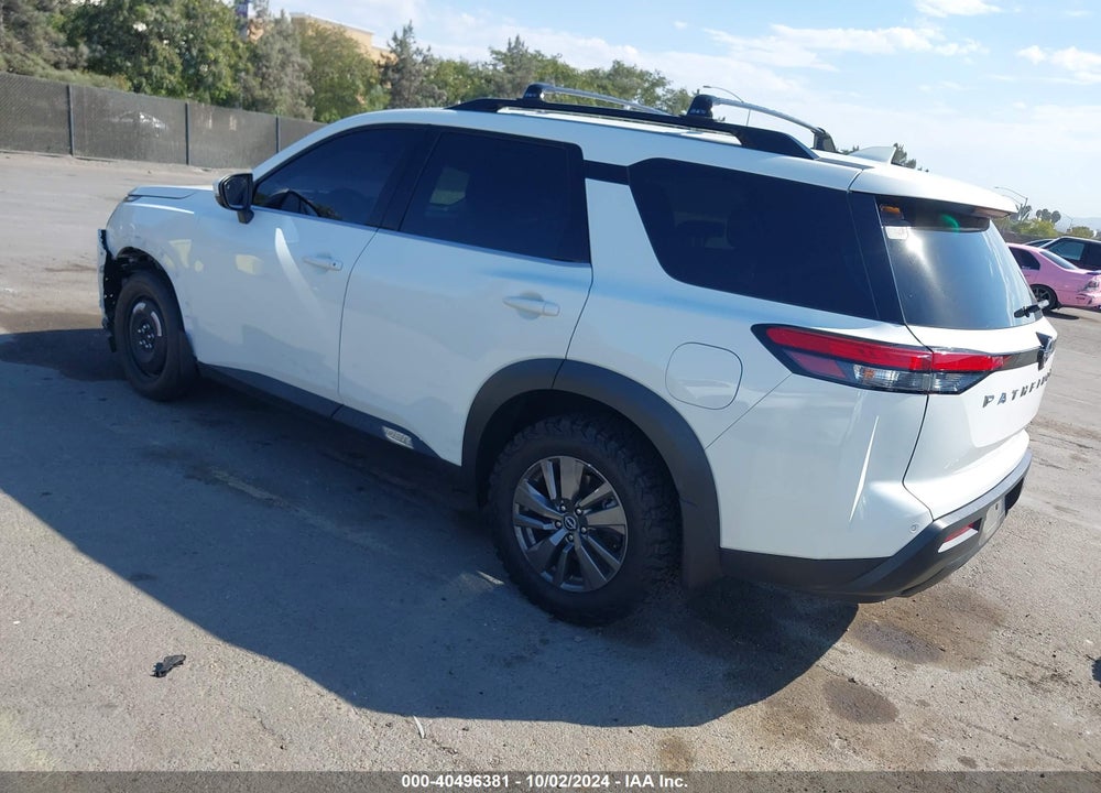 2022 NISSAN PATHFINDER SV 4WD VIN: 5N1DR3BC6NC246374