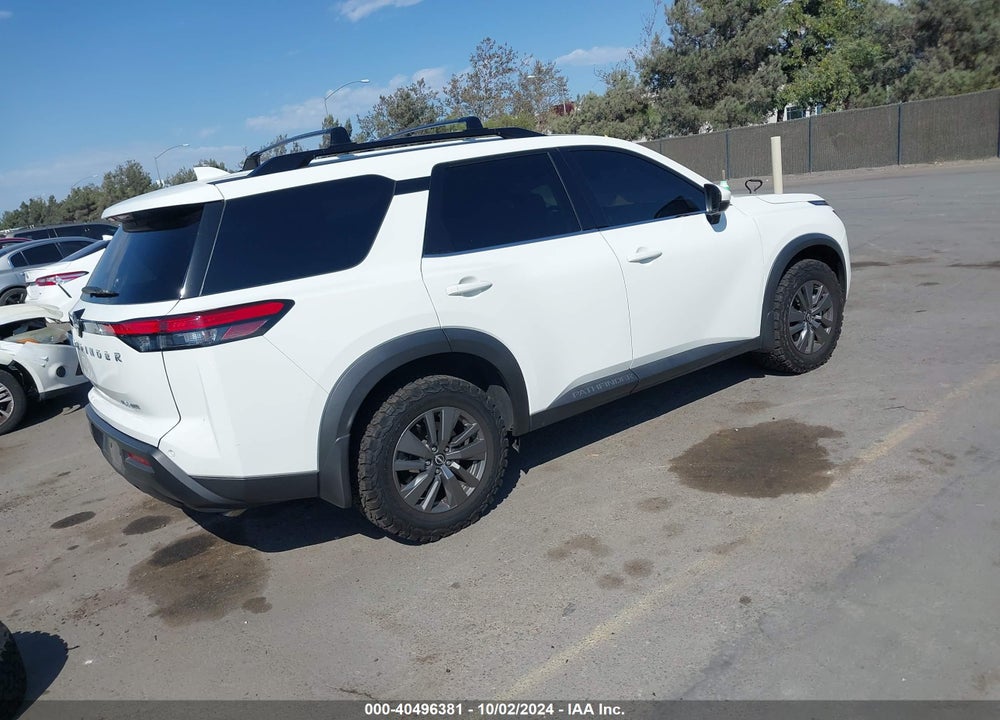 2022 NISSAN PATHFINDER SV 4WD VIN: 5N1DR3BC6NC246374