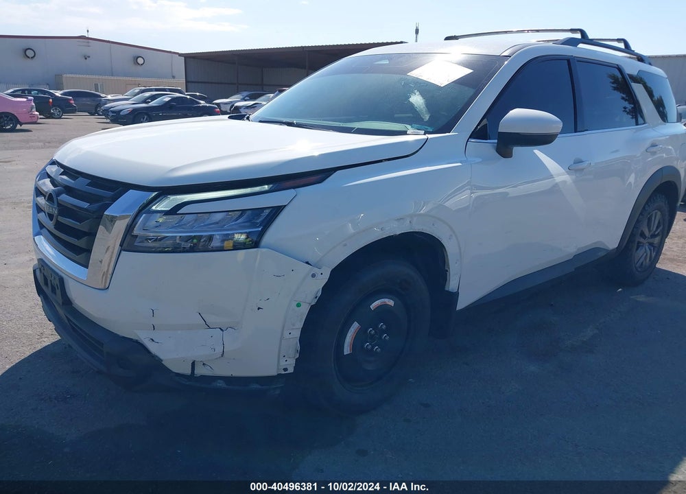 2022 NISSAN PATHFINDER SV 4WD VIN: 5N1DR3BC6NC246374