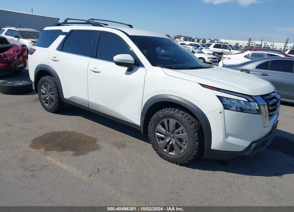 2022 NISSAN PATHFINDER SV 4WD VIN: 5N1DR3BC6NC246374