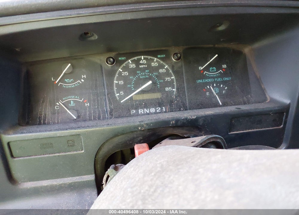 1995 FORD ECONOLINE E350 CUTAWAY VAN VIN: 1FDKE30G2SHB43654