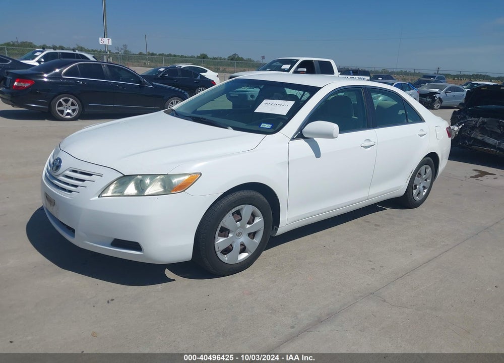 2007 TOYOTA CAMRY CE VIN: 4T1BE46K77U543838