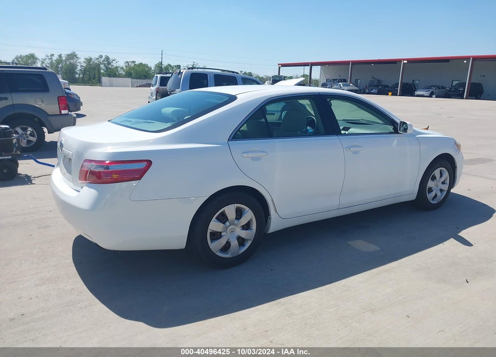 2007 TOYOTA CAMRY CE VIN: 4T1BE46K77U543838