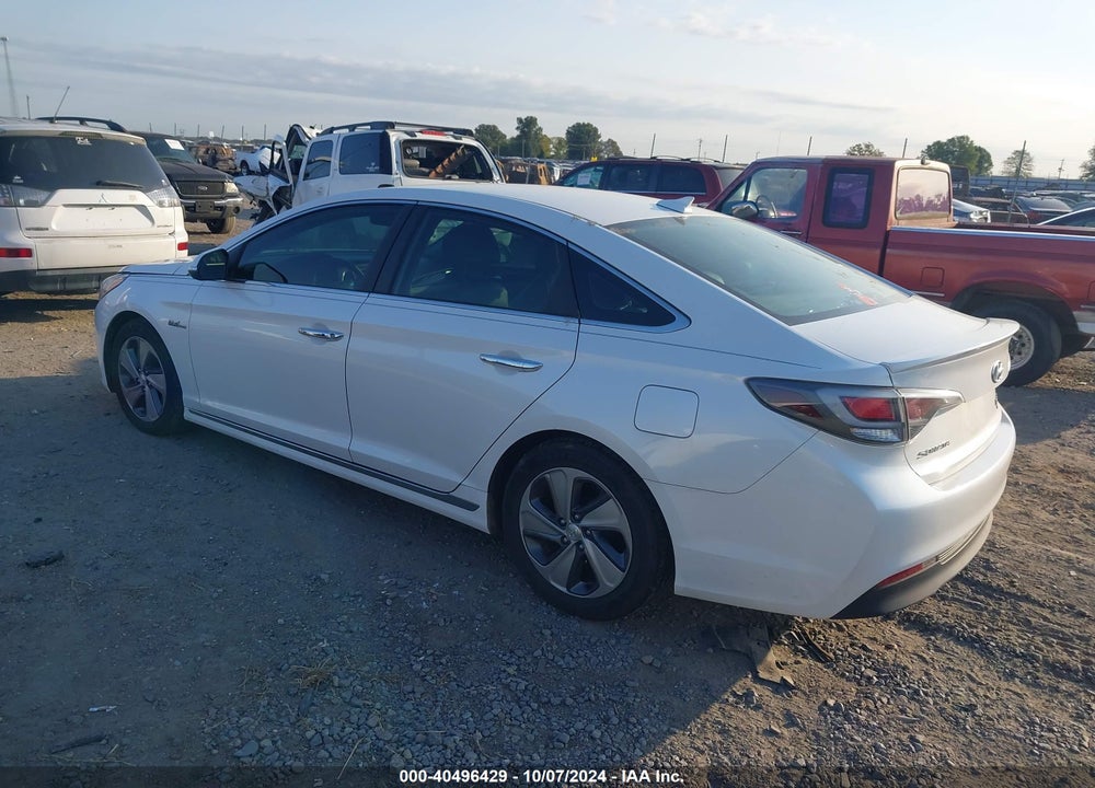 2016 HYUNDAI SONATA HYBRID LIMITED VIN: KMHE34L1XGA018112