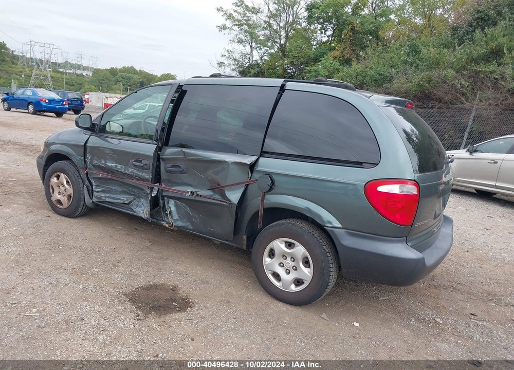 2002 DODGE CARAVAN SE VIN: 1B4GP25B82B538630