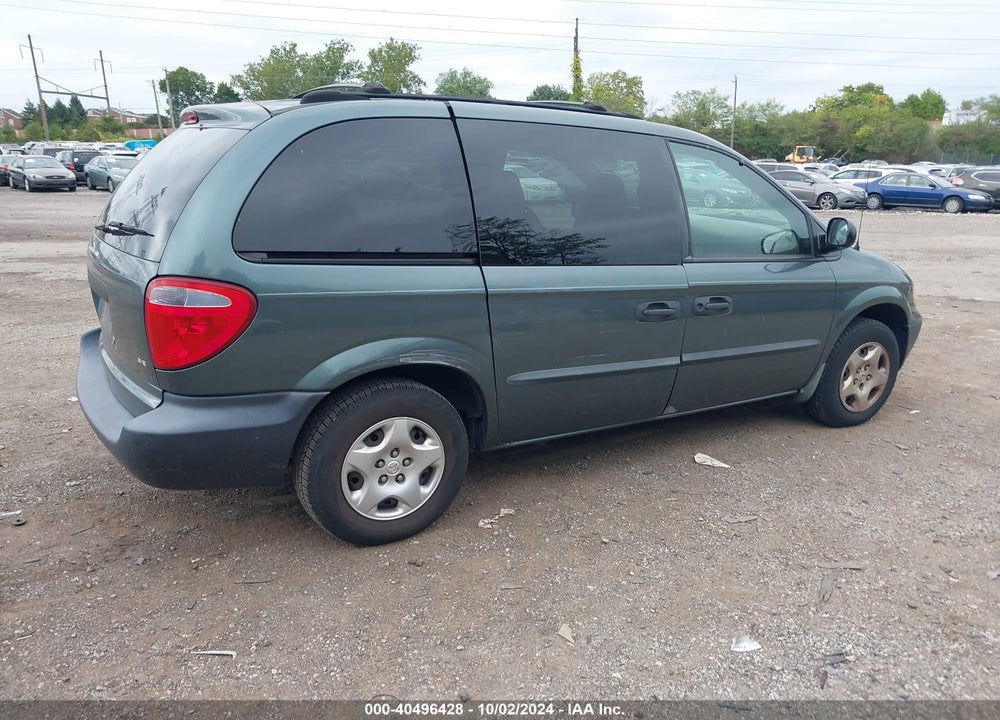 2002 DODGE CARAVAN SE VIN: 1B4GP25B82B538630