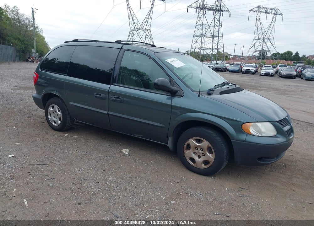 2002 DODGE CARAVAN SE VIN: 1B4GP25B82B538630