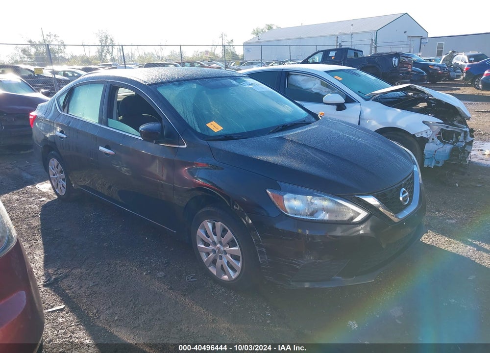 2018 NISSAN SENTRA S VIN: 3N1AB7AP1JY324636