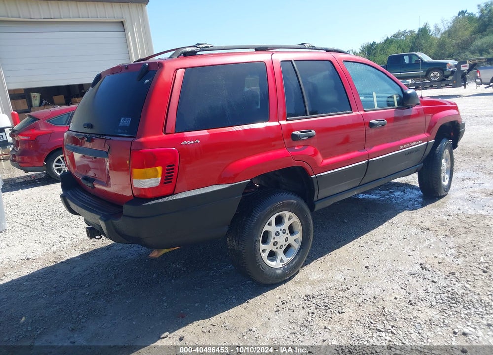 2001 JEEP GRAND CHEROKEE LAREDO VIN: 1J4GW48S31C724186