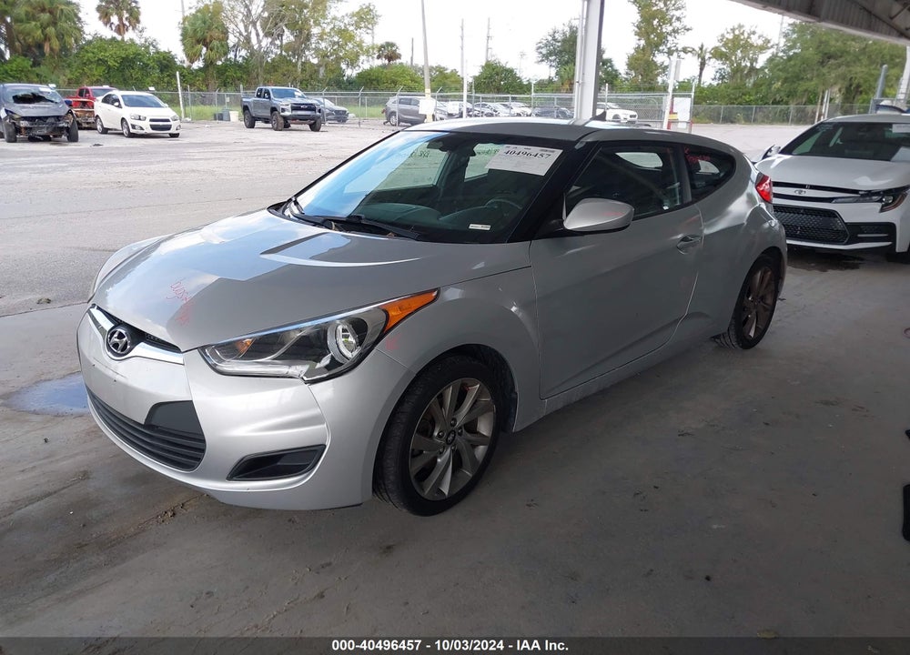 2016 HYUNDAI VELOSTER VIN: KMHTC6AD2GU270354